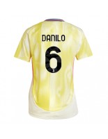 Juventus Danilo Luiz #6 Venkovní Dres pro Dámské 2024-25 Krátký Rukáv